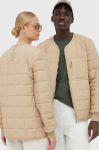 Куртка Rains 18170 Liner Jacket колір бежевий перехідна