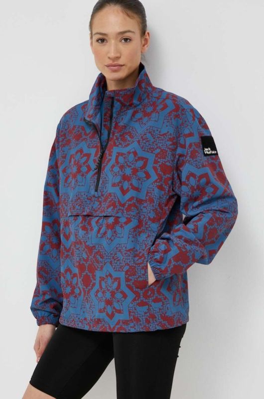 Куртка Jack Wolfskin 10 перехідна колір блакитний фото 2