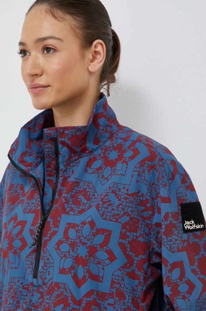 Куртка Jack Wolfskin 10 перехідна колір блакитний фото 7