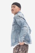 Джинсова куртка KSUBI перехідна oversize MPS23JK005-DENIM колір блакитний