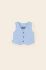 Дитяча безрукавка з домішкою льону Mayoral колір блакитний