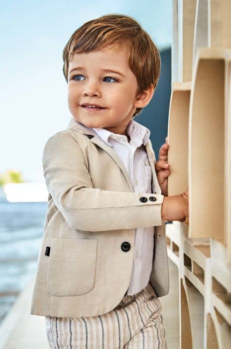 Дитячий піджак Mayoral колір бежевий (2943288)