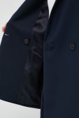 Піджак Tommy Hilfiger колір синій oversize однотонна