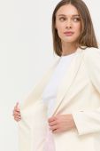 Піджак Twinset колір бежевий однобортний однотонна (3181241)