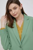 Піджак United Colors of Benetton колір зелений однобортний однотонна (3131999)