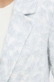 Піджак Miss Sixty однобортний візерунок колір блакитний