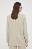 Піджак Lovechild Arizona колір бежевий oversize однотонний