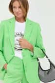Піджак Karl Lagerfeld колір зелений однобортний візерунок (3241329)