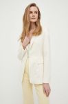 Піджак Artigli колір бежевий однобортний однотонна