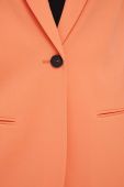 Піджак з домішкою вовни Joop! колір помаранчевий однобортний однотонна