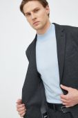 Піджак BOSS чоловіча колір сірий