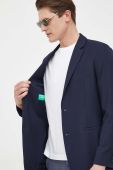 Піджак United Colors of Benetton чоловіча колір синій (3241347)