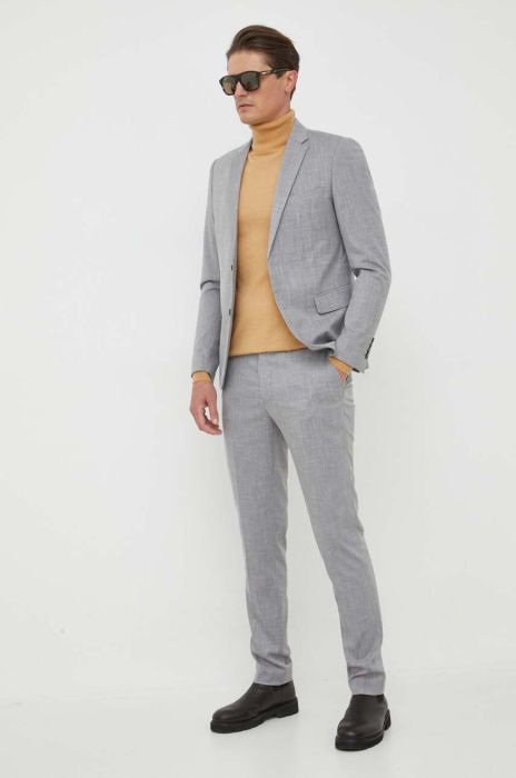 Костюм Lindbergh чоловічий колір сірий візерунок (3317320)