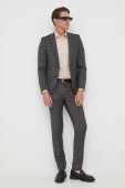 Костюм Lindbergh чоловічий колір сірий візерунок (3317330)