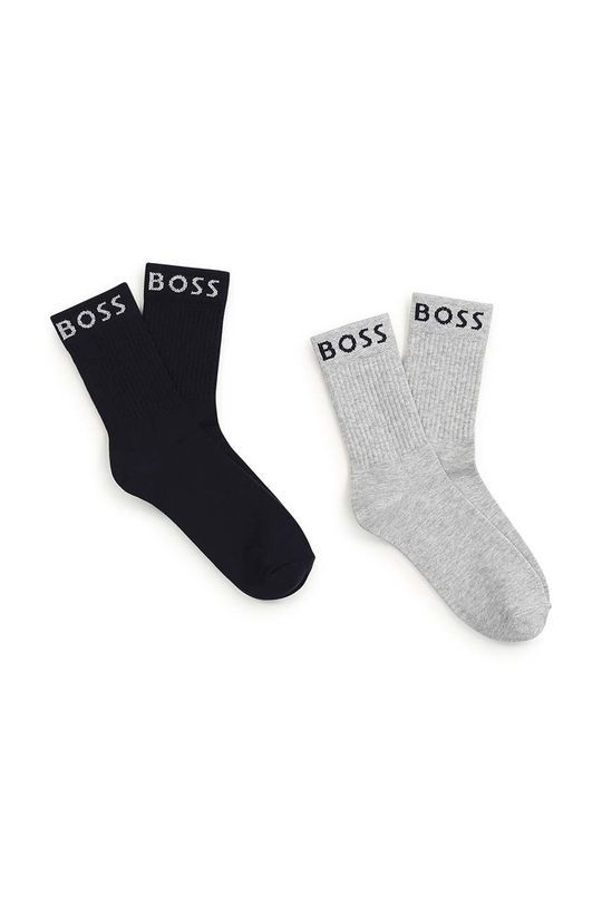 Дитячі шкарпетки BOSS 2-pack колір синій (3197196)