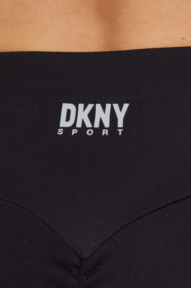 Легінси Dkny жіночі колір чорний однотонні (2911234) фото 4