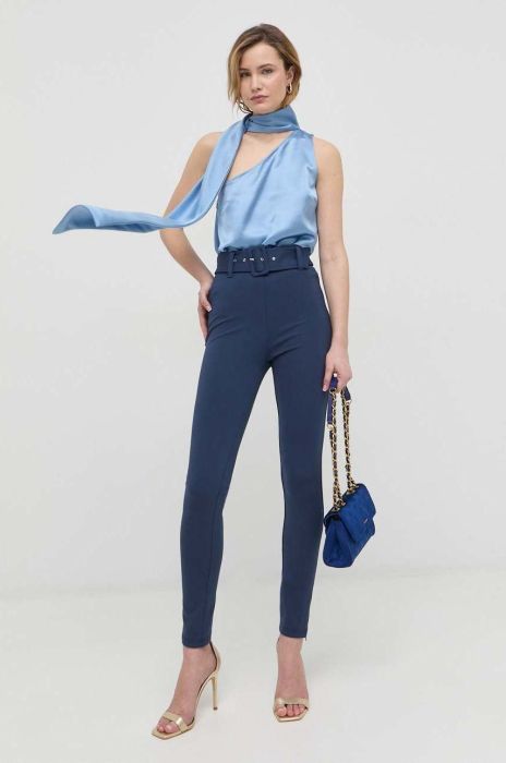 Штани Guess жіночі колір синій