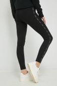Легінси HUGO жіночі колір чорний з аплікацією (2911164)