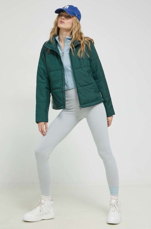 Легінси adidas Originals жіночі колір сірий з принтом фото 2