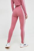 Легінси adidas жіночі колір рожевий з аплікацією (2996204)