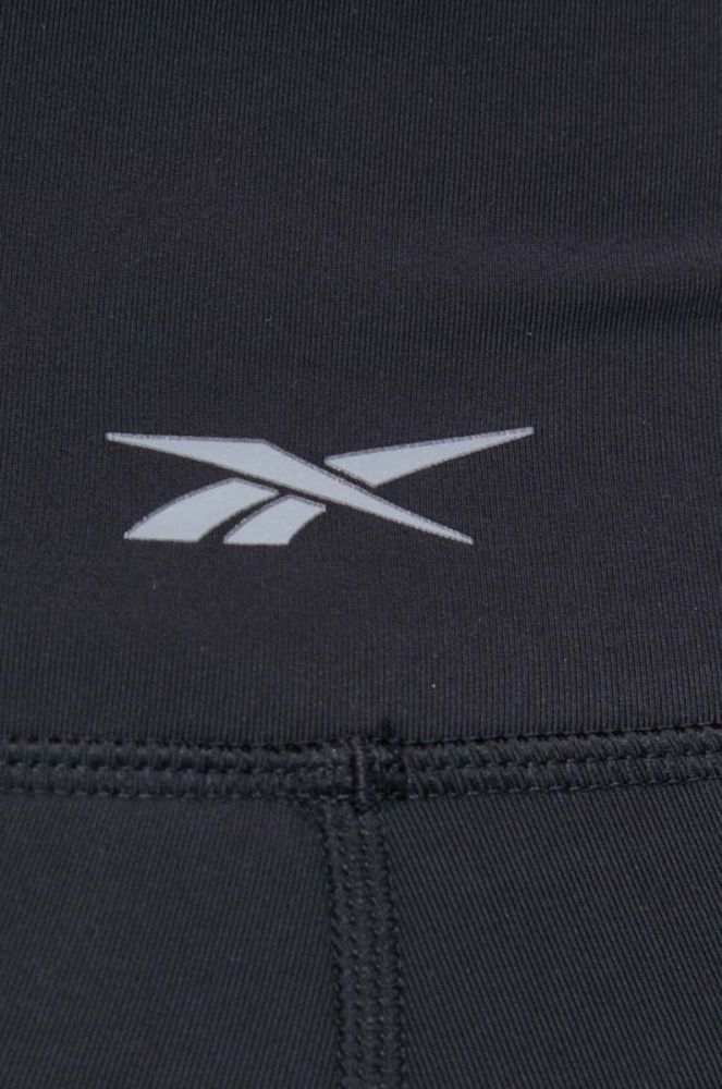 Легінси для тренувань Reebok Lux колір чорний однотонні (2993932) фото 4