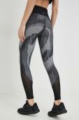 Легінси для тренувань Reebok Lux Perform колір сірий візерунок