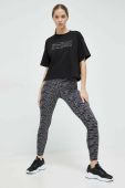 Спортивні легінси Reebok Modern Safari жіночі колір чорний візерунок