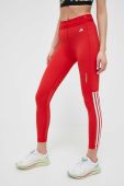 Легінси для тренувань adidas Performance Glam жіночі колір червоний з аплікацією
