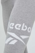 Легінси Reebok жіночі колір сірий візерунок