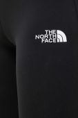 Спортивні легінси The North Face Movmynt жіночі колір чорний однотонні