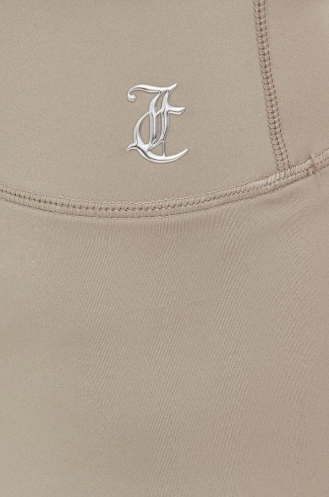 Легінси для тренувань Juicy Couture Lorraine колір сірий однотонні фото 4