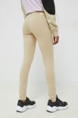 Легінси Fila жіночі колір бежевий з принтом