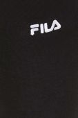Легінси Fila жіночі колір чорний з аплікацією