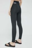 Легінси HUGO жіночі колір чорний однотонні (3112843)