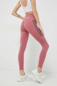 Легінси для бігу adidas Performance DailyRun колір рожевий з принтом