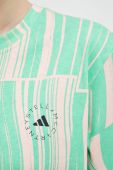 Бавовняна футболка adidas by Stella McCartney колір зелений