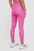 Легінси для бігу adidas Performance Run Essential колір рожевий візерунок