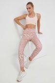 Легінси для йоги adidas Performance Yoga Essentials Printed колір коричневий візерунок
