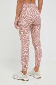 Легінси для йоги adidas Performance Yoga Essentials Printed колір коричневий візерунок