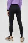 Спортивні легінси Jack Wolfskin Berntal Tights жіночі колір чорний однотонні
