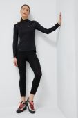 Спортивні легінси Icebreaker Fastray жіночі колір чорний однотонні
