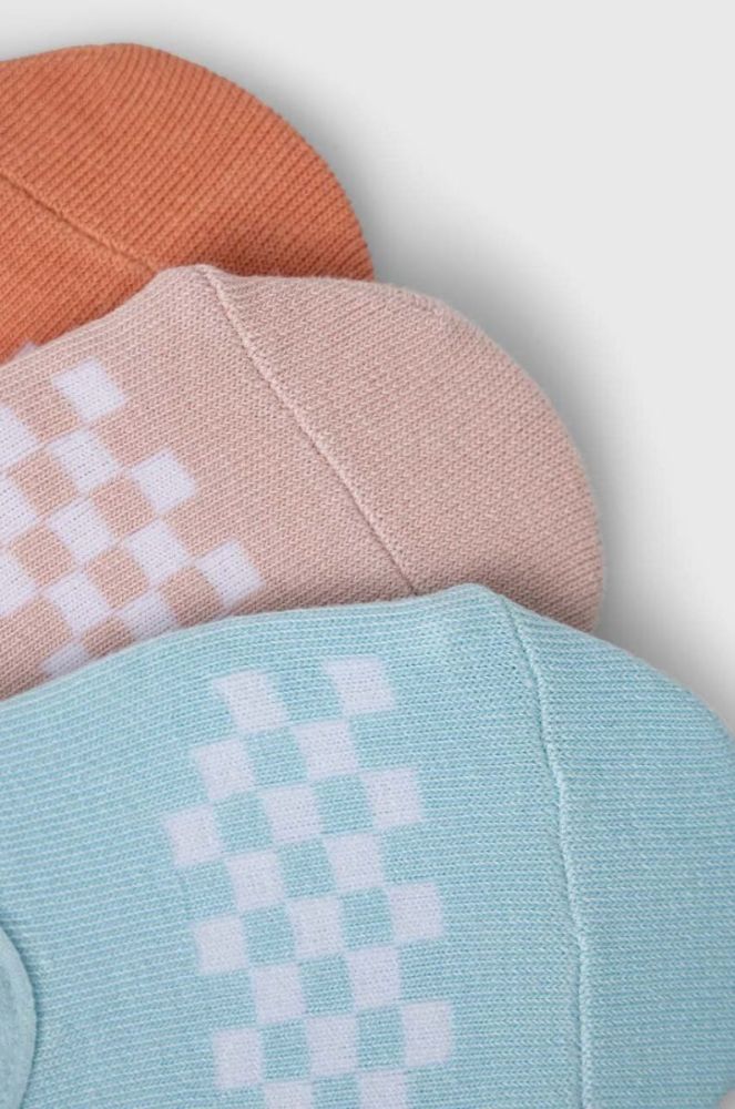 Шкарпетки Vans 3-pack жіночі VN0A48HJG5O1-BLUE колір блакитний фото 2