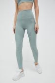 Легінси для тренувань P.E Nation Free Play колір зелений однотонні