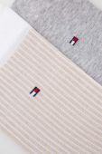 Шкарпетки Tommy Hilfiger 2-pack жіночі колір бежевий (3000312)