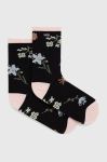 Шкарпетки Vans жіночі колір чорний VN0A49ZDBR81-BLACKROSES