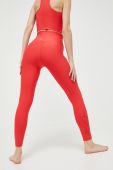 Легінси для йоги Casall колір червоний однотонні