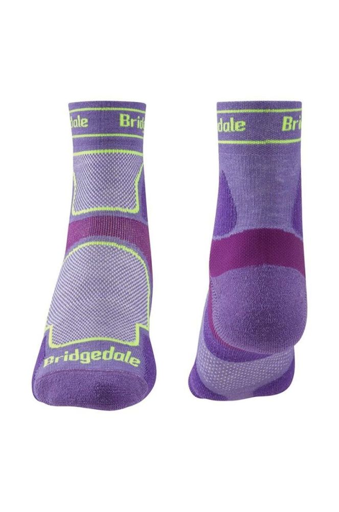 Шкарпетки Bridgedale Ultralight T2 Coolmax Sport 3/4 колір фіолетовий (3179625) фото 2