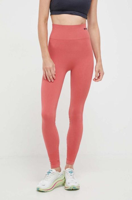 Легінси для тренувань Hummel Tif колір червоний однотонні