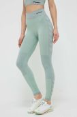 Легінси для тренувань Hummel Clea колір зелений візерунок (3231334)
