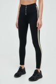 Легінси для тренувань P.E Nation Base Camp колір чорний з аплікацією